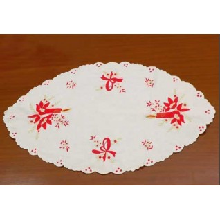 Cotton Embroidered Doily 01